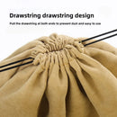 Axyaa Luxury Velvet Drawstring Storage Bag: Transparent Breathable Moisture-proof Organizer