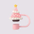 Axyaa 40oz Silicone Straw Covers: Cute Stanley Cup Tumbler Accessories