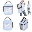 Axyaa Cinnamoroll Insulated Lunch Bag: Portable Thermal Cooler for Travel & Work.