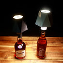 Axyaa LED Wine Bottle Table Lamp - Portable Charging Night Light