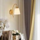 Luxury Brass Glass Wall Lamp Axyaa Home Art Deco Sconce Wall Lights