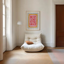 Axyaa Best Seat at Home Print - Playful Bathroom Decor