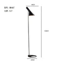 LED Corner Floor Lamp Designer Arne Jacobsen Modern Study Living Room Bedroom Lighting by Axyaa