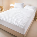 Axyaa Waterproof Quilted Mattress Protector - Non-slip Fitted Sheet Pad - 140/160/180/200