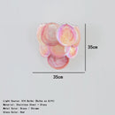 Axyaa French Antique Murano Glass Chandeliers - Elegant Bedroom Lamps for Upscale Restaurants