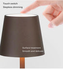 Axyaa Rechargeable USB Cordless Table Lamp for Bedroom Decor