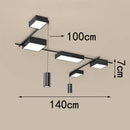 Axyaa Nordic LED Ceiling Lights for Bedroom & Salon, Indoor Living Room Lighting