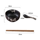 Axyaa Pottery Set: Bowls, Spoons, Chopsticks, Rice Bowls, Noodles, Soups, Salads, Tableware, Containers