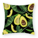 Axyaa Green Leaf Pillowcases for Sofa, Car & Living Room Decor