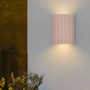 Axyaa Cement LED Wall Light Fixture, Wabi Sabi Wall Sconce, Home Decor Lamp
