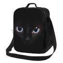Axyaa Butterfly Cat Insulated Lunch Bag - Reusable Thermal Cooler Tote