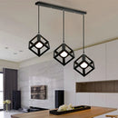 Axyaa Industrial Iron Pendant Light for Kitchen Living Room Restaurant