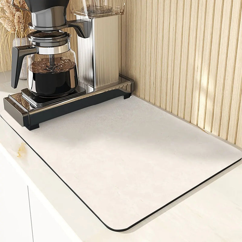 Axyaa Striped Dining Table Mat Coasters - Absorbent Placemats for Kitchen