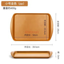 Axyaa Fast Food Tray - Rectangular & Circular Anti-Slip Tray for Cafeteria & Hotel Service