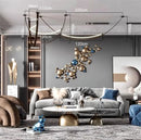 Axyaa Modern Pendant Chandelier Light for Living Room Dining Indoor Ceiling Lighting