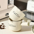Axyaa Ceramic Measuring Cup with Dual Scale and Handle - Espresso Extraction Tool