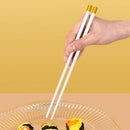 Axyaa Reusable Korean Chopsticks - Non Slip Food Grade Dishwasher Safe