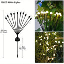 Axyaa Solar Glowworm Lights: Dual-Color LEDs, Waterproof for Lawn, Pathway, Patio