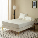 Axyaa Silk Elastic Fitted Sheet - Luxurious Mulberry Silk Bedding for Various Bed Sizes