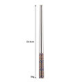 Axyaa Stainless Steel Korean Spoon Chopsticks Set