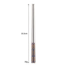 Axyaa Stainless Steel Korean Spoon Chopsticks Set