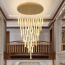 Axyaa Nordic Stair Chandelier Living Dining Pendant Ceiling Lights Indoor Lighting