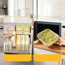 Axyaa Compartment Food Storage Container | Stackable Refrigerator and Freezer Box