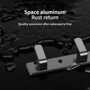 Axyaa Space Aluminum Kitchen and Bathroom Storage Hook Rack