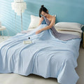 Axyaa Cool Feather Silk Cotton Summer Quilt - Double Spell, Breathable & Comfortable