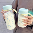 Axyaa Portable BPA-Free Water Bottle for Girls, Large Capacity, Leakproof Direct Drinking Cup