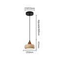 Axyaa Yellow Cave Stone Bedroom Headboard Pendant Lights