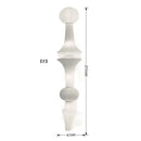Axyaa Wabi-sabi Noguchi Chandelier Rice Paper Lamp Medieval Villa Hall
