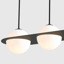 Axyaa Nordic Glass Pendant Light - Modern Iron Art Lighting Fixtures