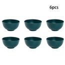 Axyaa Green Wheat Straw Cutlery Set and Tableware Collection