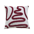 Axyaa Christmas Tree Jacquard Embroidery Pillow Cover - Festive Bedroom Decor