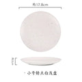 Axyaa Japanese Style Ceramic Plate Set for Restaurants and Home Dining
