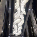 Axyaa Nordic Crystal Dining Room Chandelier - Customized Hotel Lobby Lighting