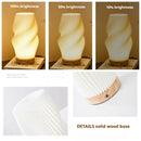 Axyaa French Cream 3D Desk Lamp - Bedroom Bedside & Study Atmosphere Lamp