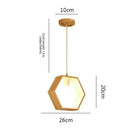 Axyaa Modern Nordic Style Wood LED Pendant Lighting