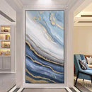 Axyaa LED Crystal Porcelain Art Mural Light for Foyer Wall Decoration