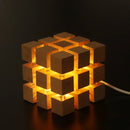 Axyaa Rubik's Cube LED Night Light - Home Decor & Gift