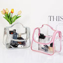 Axyaa Waterproof Diaper Bag Transparent Toiletry Bath Multifunction Storage Pouch