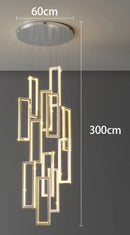 Axyaa LED Crystal Chandelier Ceiling Lamp for Elegant Indoor Lighting