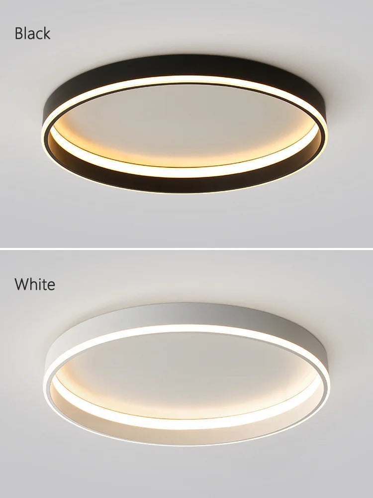 Axyaa Bedroom Ceiling Lamp LED Modern Minimalist Nordic Master Bedroom Lighting