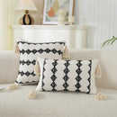 Axyaa Geometric Boho Cotton Cushion Cover for Home Decor