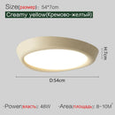 Axyaa Cream Style LED Bedroom Ceiling Lamp