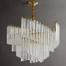 Axyaa Crystal Chandelier Pendant Light for Living and Dining Room Lighting