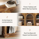 Axyaa Farmhouse 3-Tier Console Table, 63-Inch Long Entryway Sofa Table