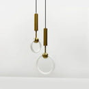 Axyaa Nordic Luxury LED Chandelier Black Gold Pendant Lights