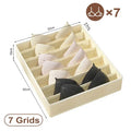 Axyaa Underwear Bra Organizer Drawer Separator Storage Box - Bedroom Wardrobe Clothes Organizer